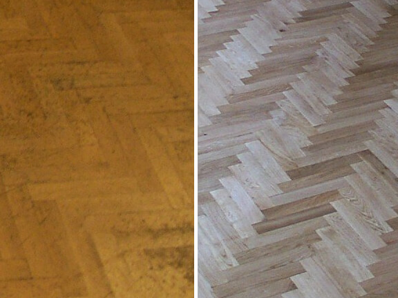 Broušení parketových podlah