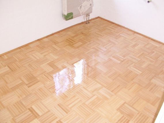 Renovace parketů v Penzionu Slapy