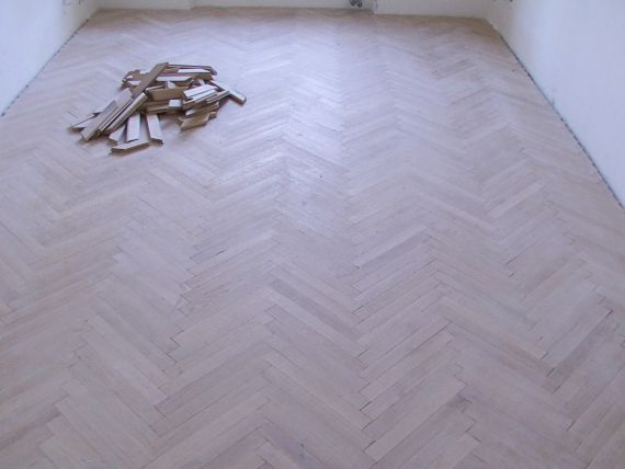 Renovované parkety v Novém Strašecí