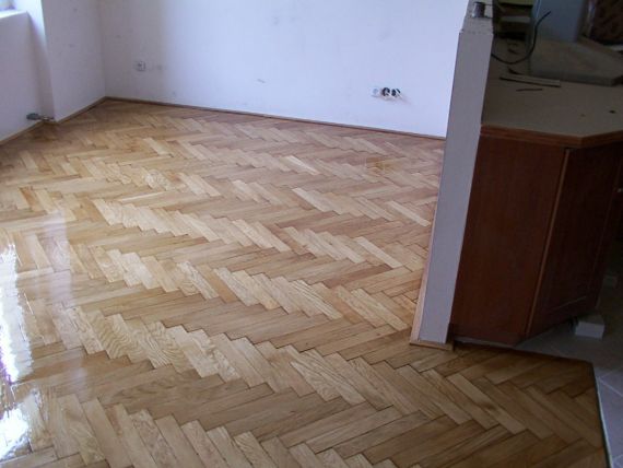 Lakované parkety v Novém Strašecí