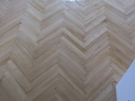 Pokládka parket v Novém Strašecí