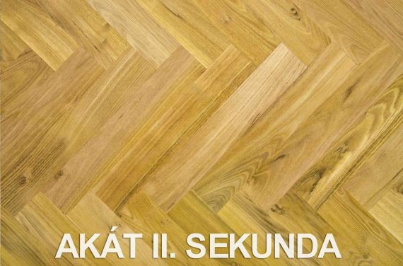 Akátové podlahové vlysy